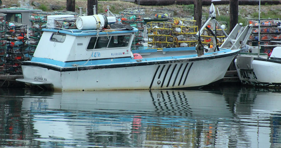 Boat Photograph - Fishin Boat  by Cathy Anderson