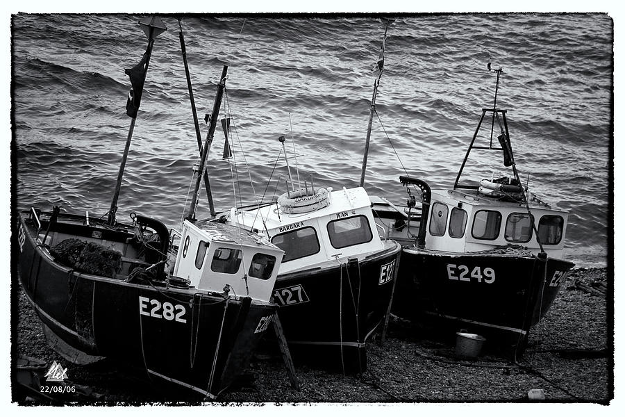 Fishing Boats Photograph by Mel Beasley