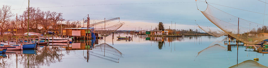 Fishing Huts On The Sea Water Lagoon Photograph by Vivida Photo PC