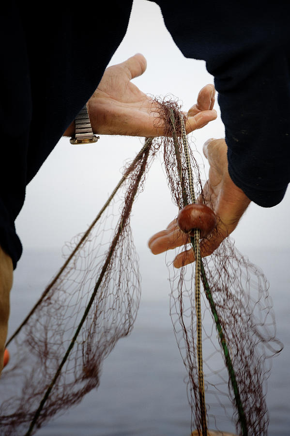 Fishing Net, Calabria, Italy Digital Art by Arcangelo Piai