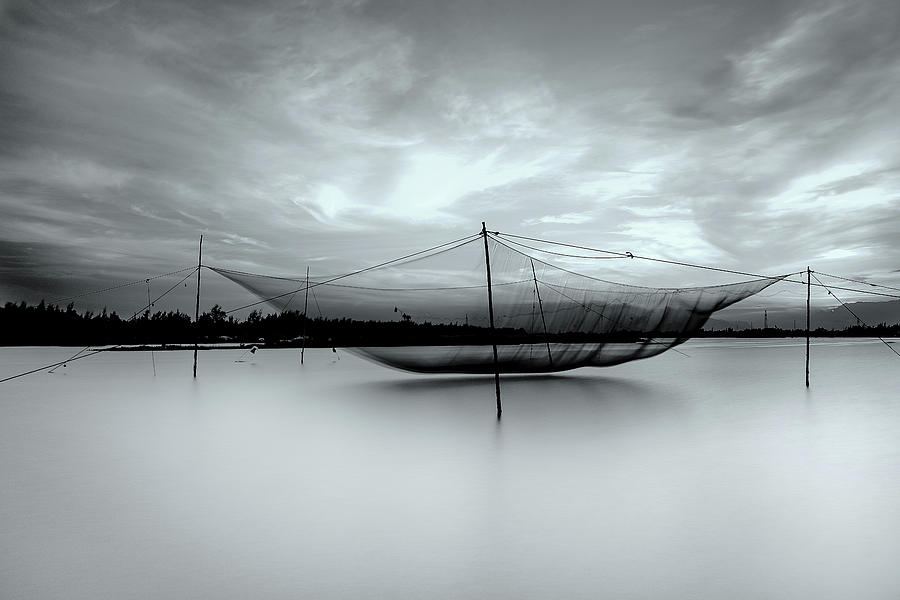 Fishing Net Photograph by Yancho Sabev Art