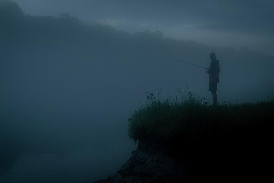 Fishing on the White River Photograph by Joe Kopp