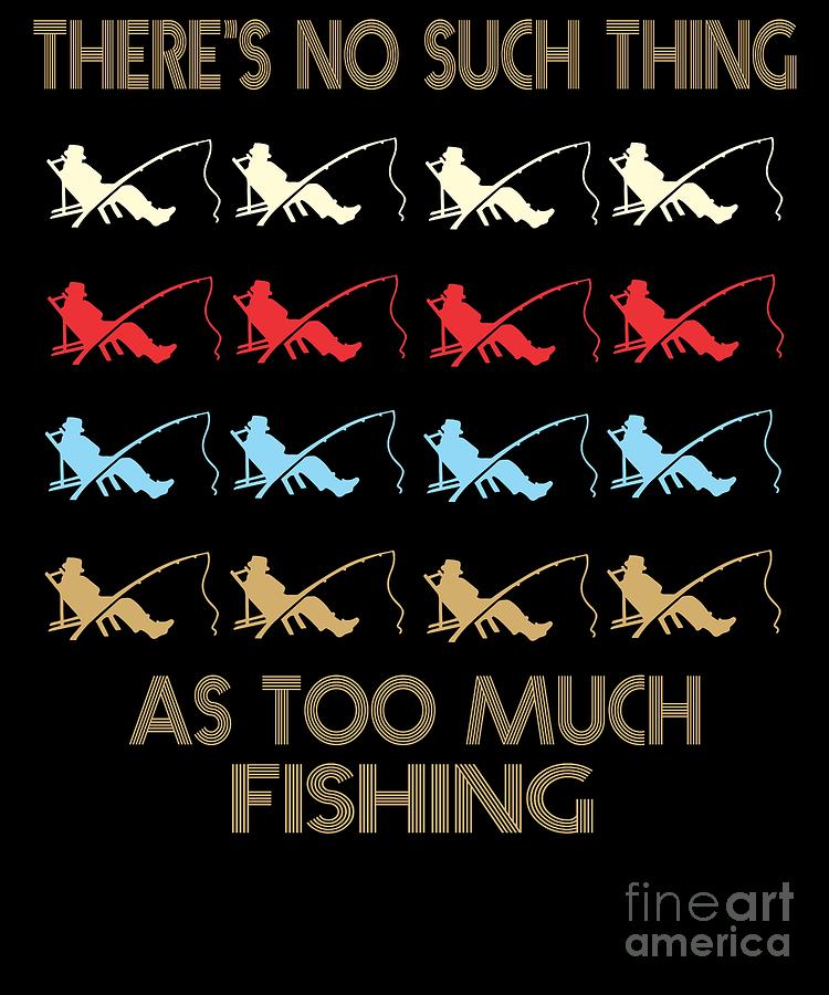 Fishing Retro Vintage 1970s Style Digital Art by Dusan Vrdelja - Fine ...