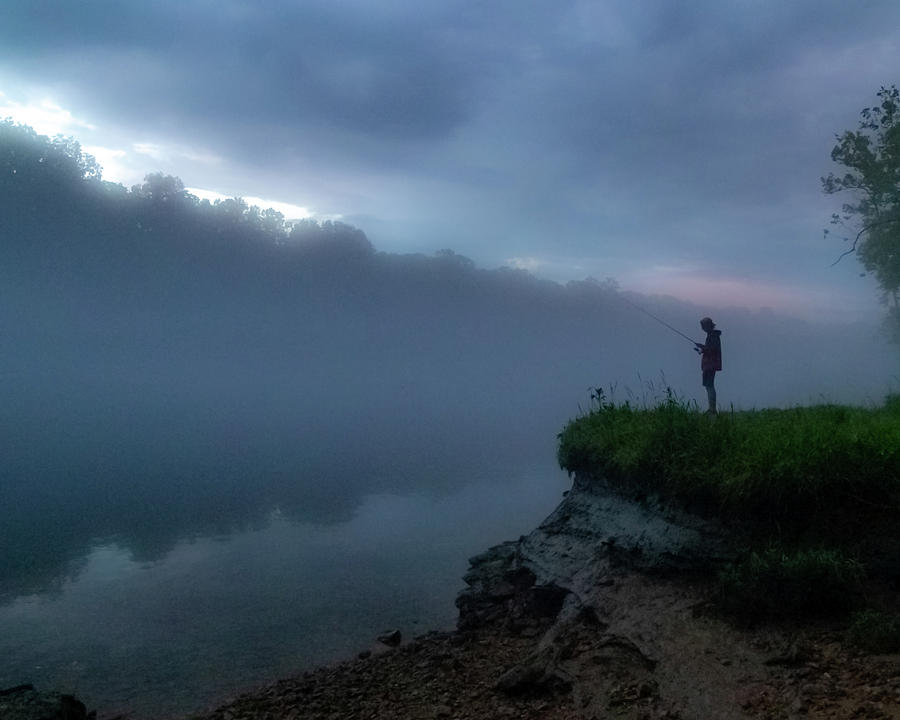 Fishing the White River 2 Photograph by Joe Kopp