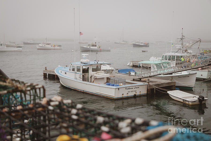 Fishing Vessels of Southwest Harbor Photograph by Elizabeth Dow