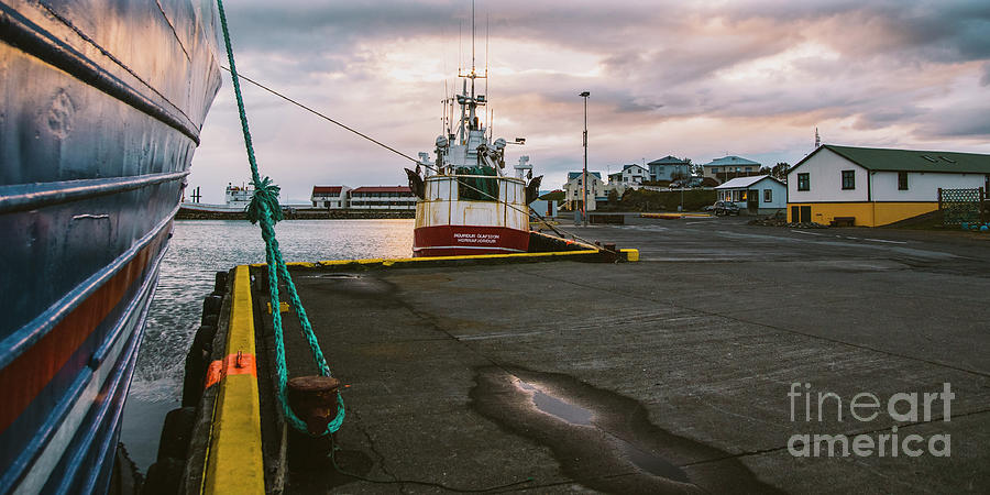 Fishing village on the east coast of Iceland Photograph by Joaquin Corbalan