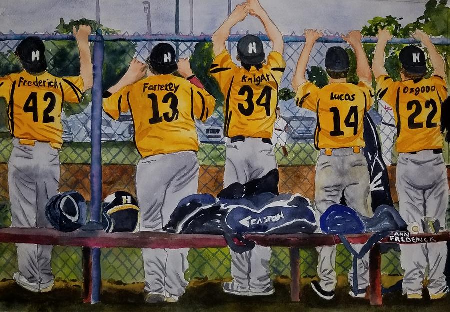  Five Amigos in the Hartland Painting by Ann Frederick
