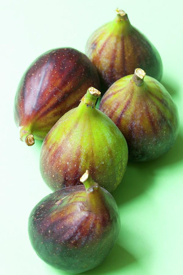 Five Fresh Organic Figs Photograph by Hilde Mche