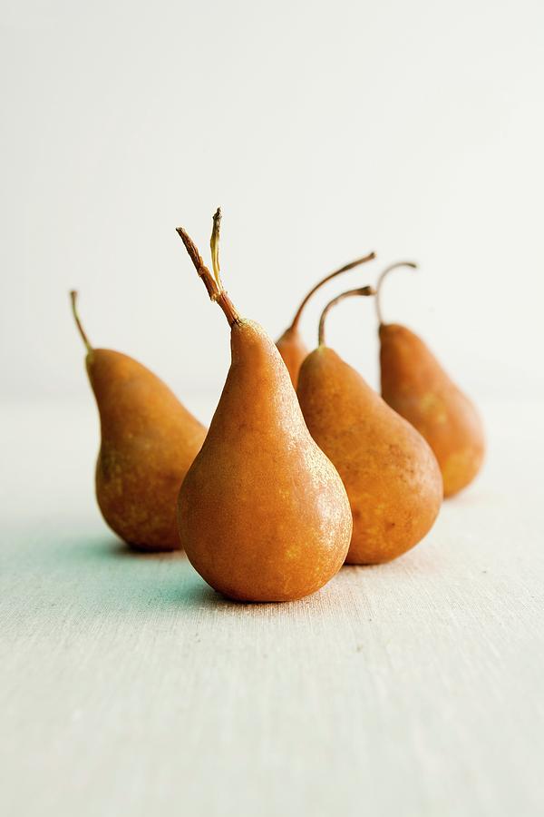 Five Kaiser Alexander Pears Photograph by Michael Wissing