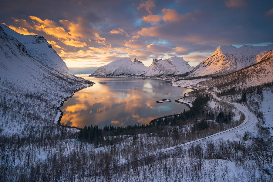 Fjord Photograph by David Martin Castan - Fine Art America