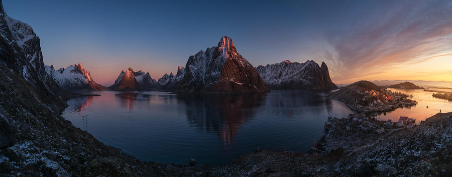 Fjord Photograph by David Martn Castn