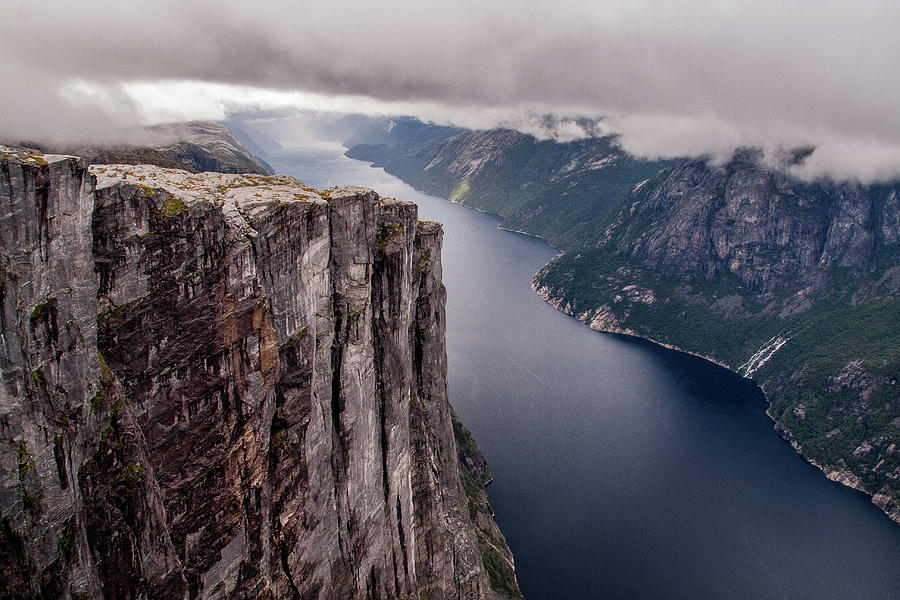Fjord View From The Kjerac Photograph by Victor Cardoner