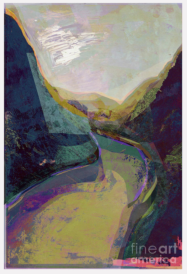 Fjords, 2018 Painting by David Mcconochie