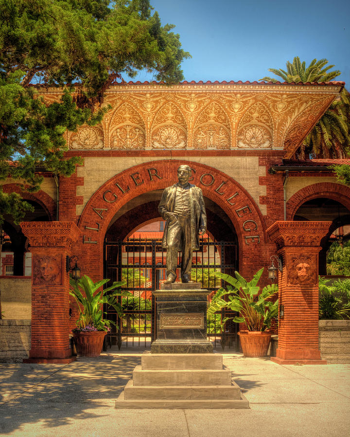 Flagler College Entrance Photograph by Mitch Spence