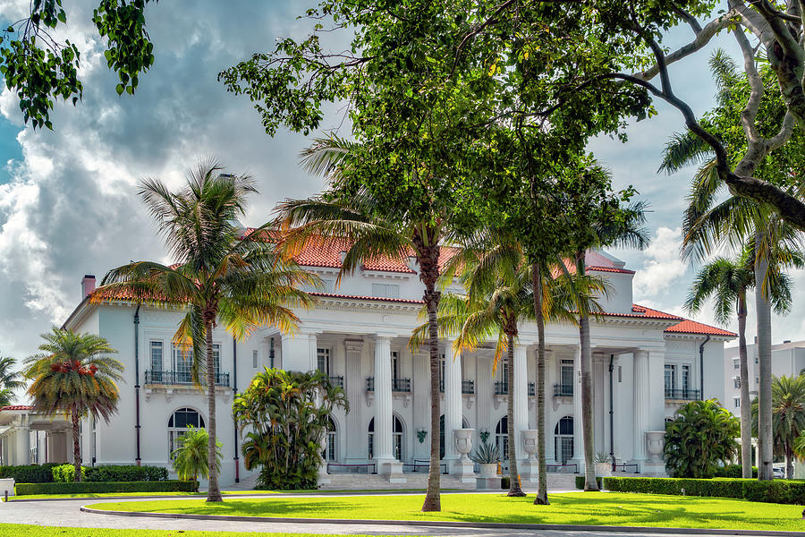 Flagler Museum, Palm Beach, Fl Digital Art by Laura Zeid - Fine Art America