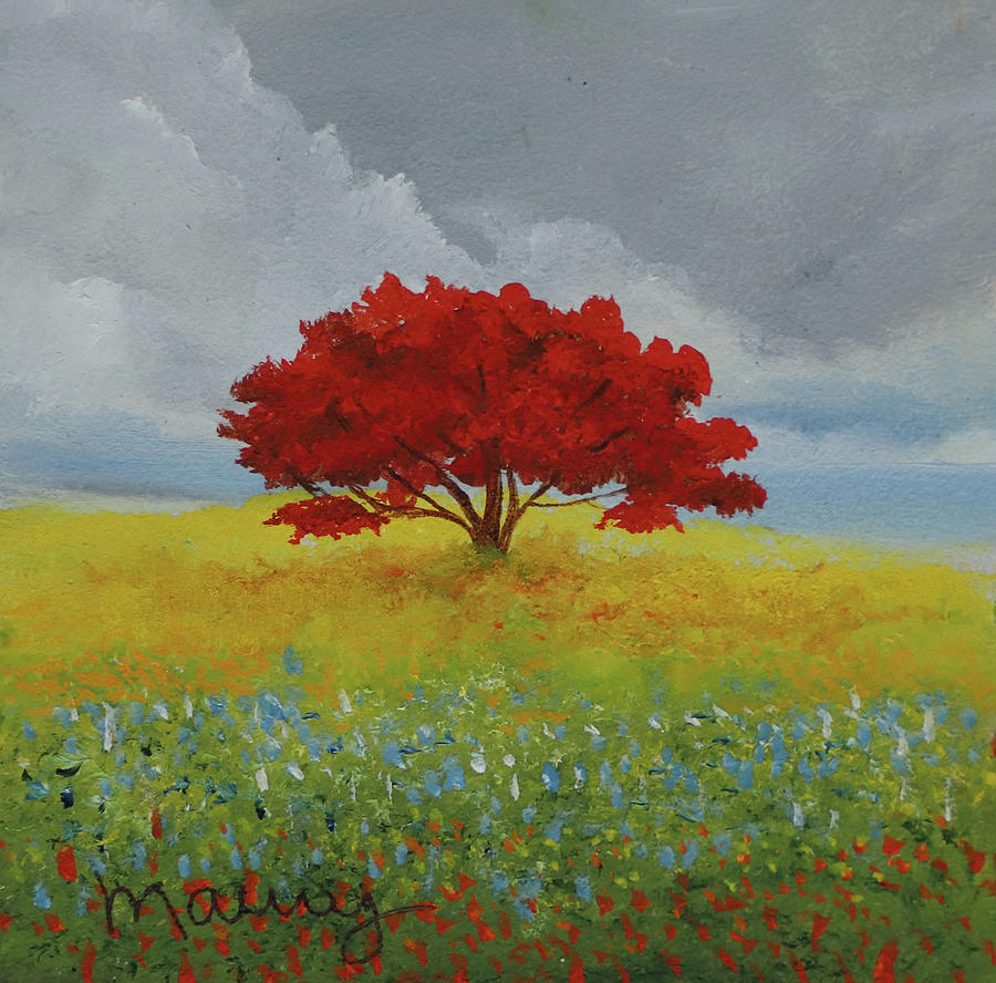 Flamboyant In The Garden by Alicia Maury Flamboyant In The Garden by Alicia Maury
