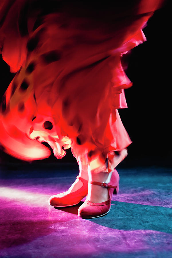 Flamenco Feet Photograph by Brigitte Sporrer