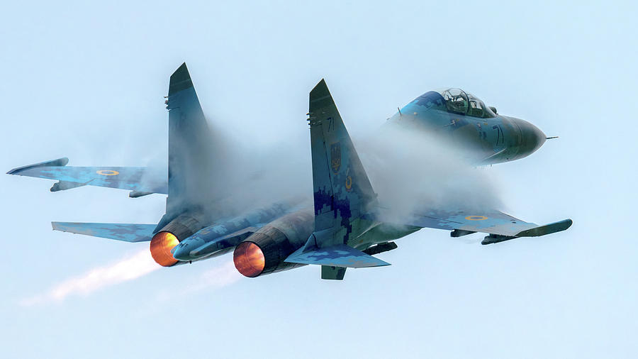 Action Photograph - Flanker by Piotr Wrobel
