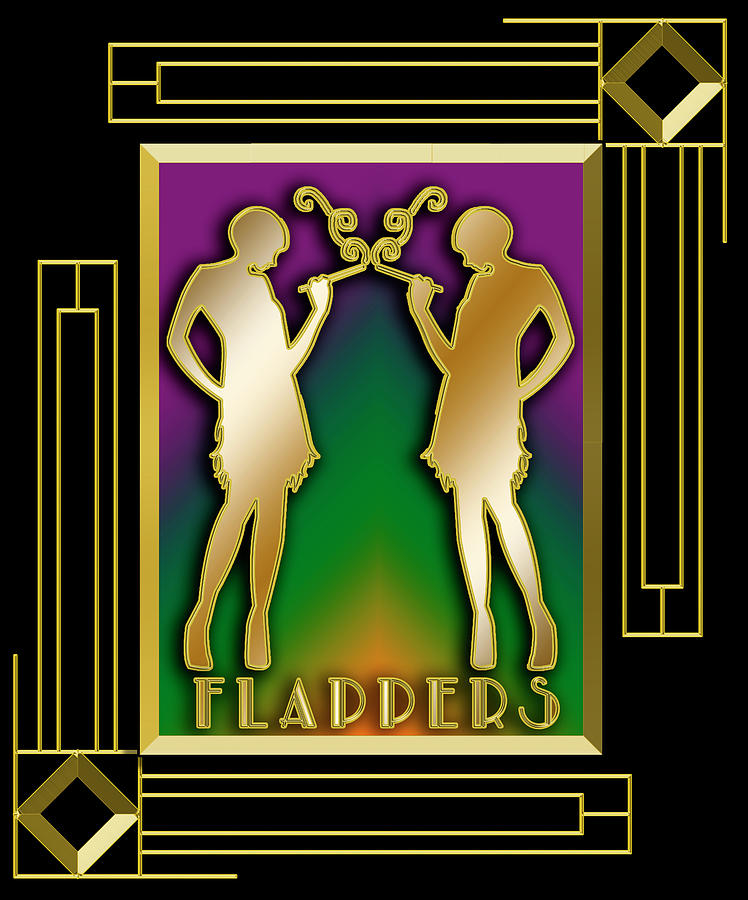 Flappers - Frame 5 Digital Art by Chuck Staley