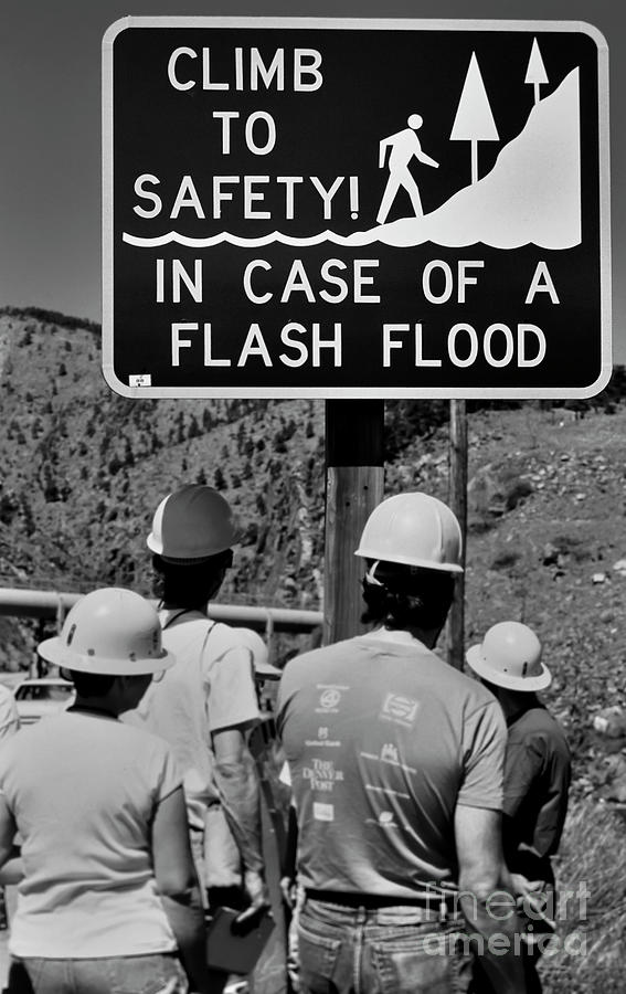 Flash Flood Warning Photograph by Jon Burch Photography