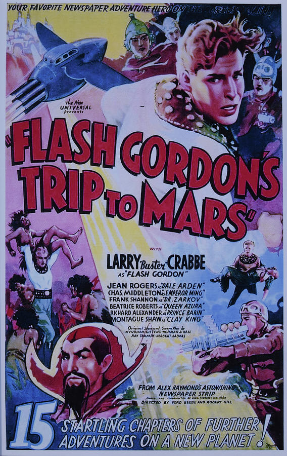 Flash Gordons Trip to Mars Photograph by Steve Kearns