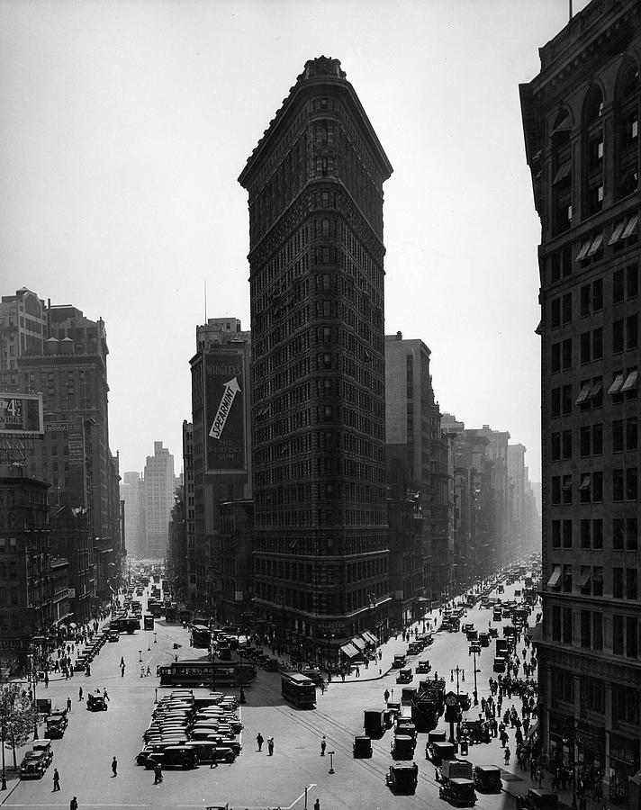 Flat Iron Building Photograph by The New York Historical Society