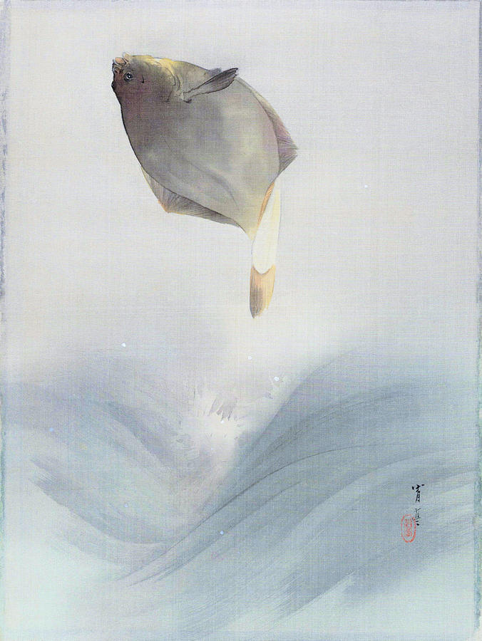 Flatfish - Digital Remastered Edition Painting by Watanabe Seitei