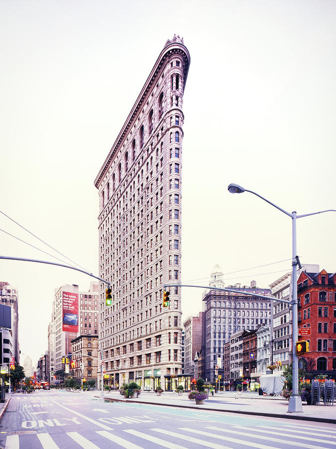 Flatiron Building Photograph by Andrew C Mace
