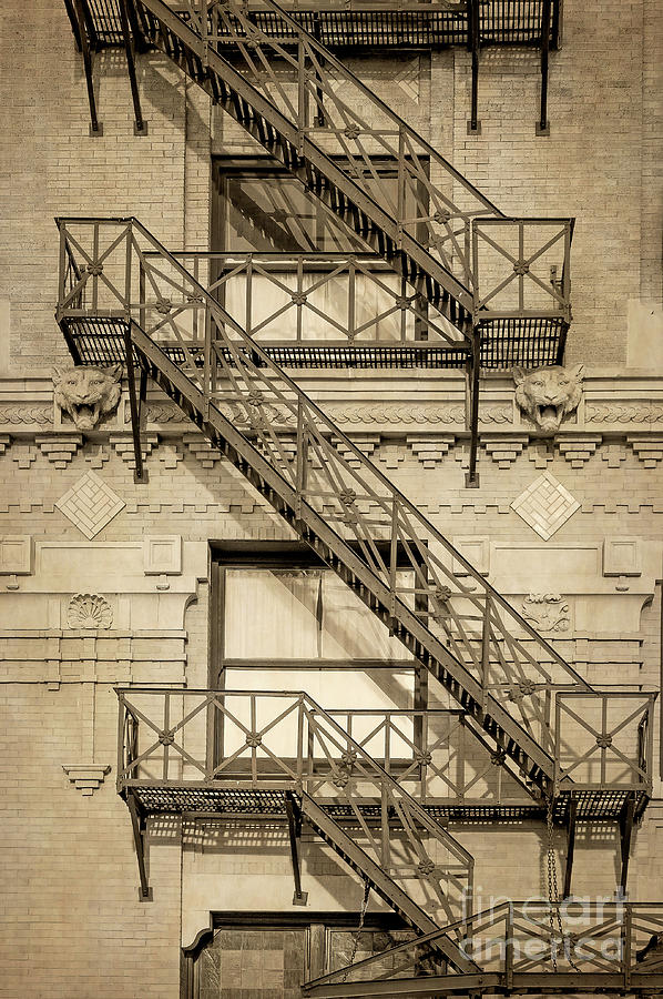 Flatiron Fire Escape   Photograph by Imagery by Charly