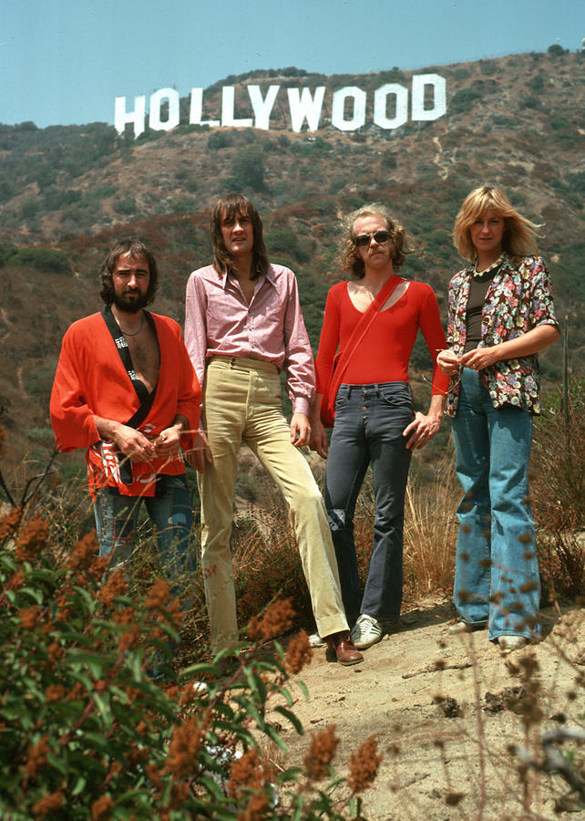 Music Photograph - Fleetwood Mac In Hollywood by Michael Ochs Archives