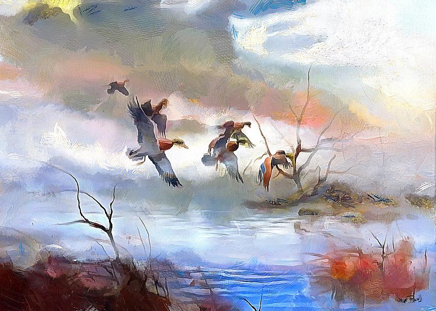 Flight Over The Lake by Wayne Pascall Flight Over The Lake by Wayne Pascall