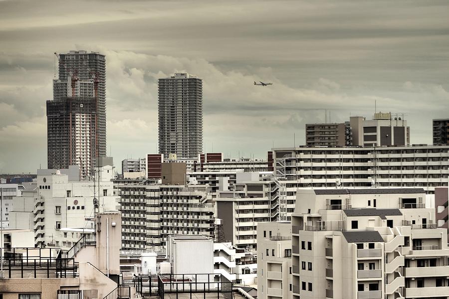Flight Over Tokyo Photograph by Chris Jongkind