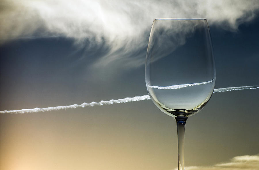 Plane Photograph - Flight Path by Chechi Peinado Plane Photograph - Flight Path by Chechi Peinado