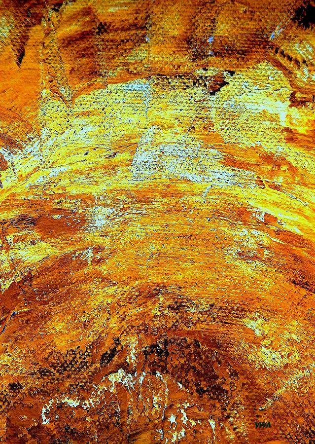 Flinders Ancient Gorge Painting by VIVA Anderson