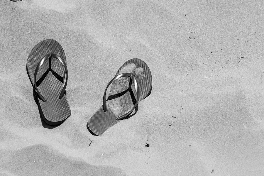 Flip Flops Photograph by David Stasiak