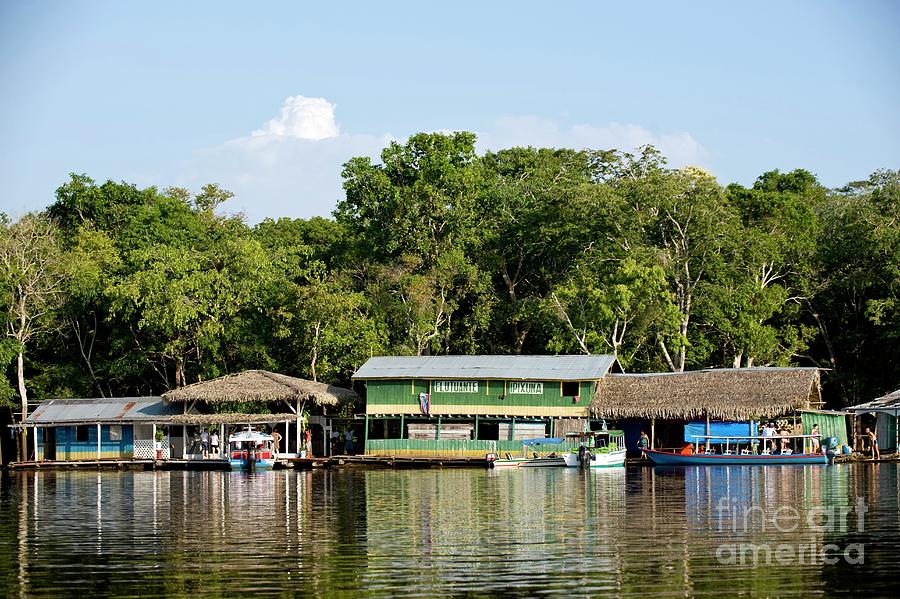 Floating Buildings Photograph by Tony Camacho/science Photo Library