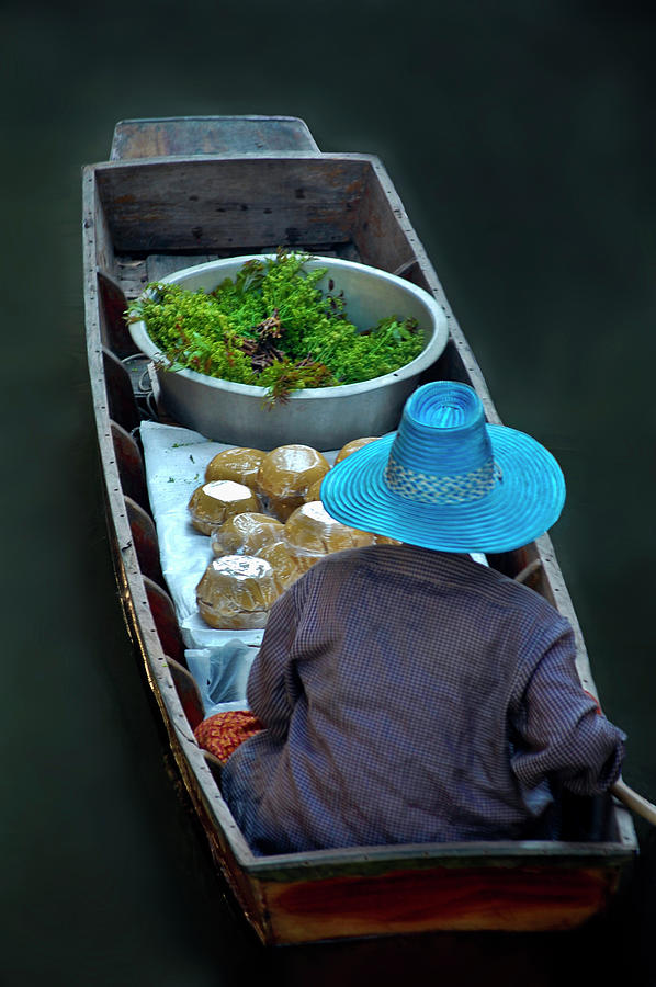 Floating Market Photograph by Gabriel Perez