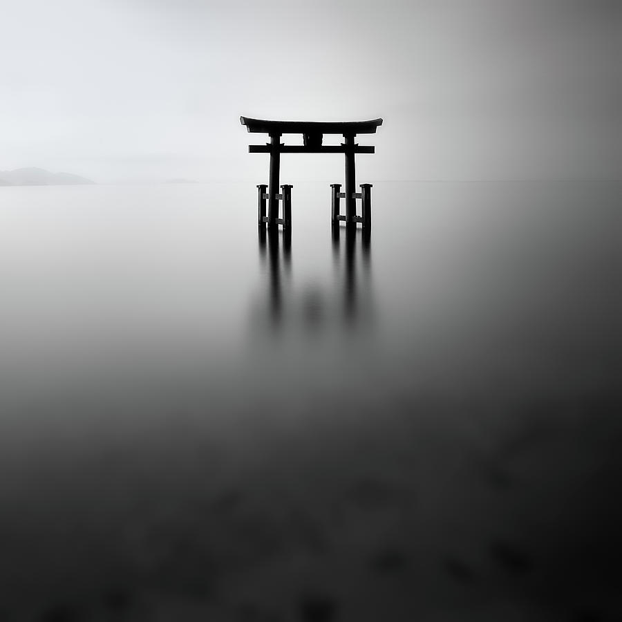 Floating Torii Photograph by Yancho Sabev Art