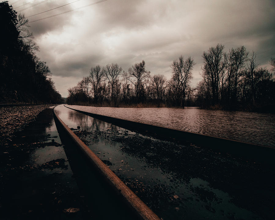 Landscape Photograph - Flood Waters  by Frank Diebold