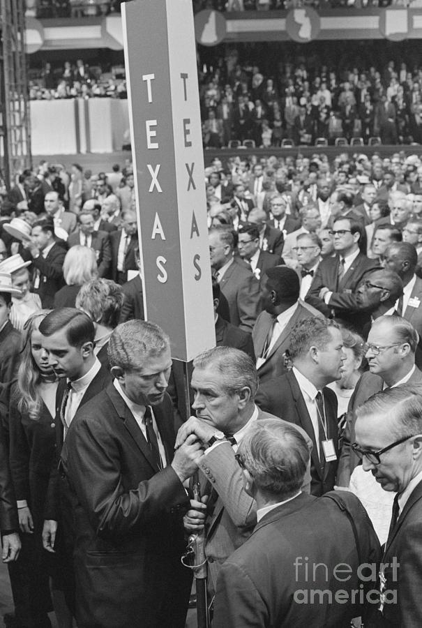 Floor Of Convention Hall Photograph by Bettmann