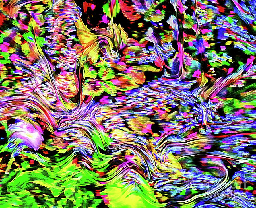Flora Abstract Digital Art