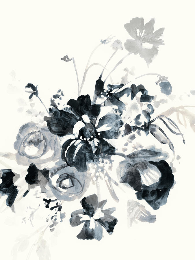 Floral Entanglement II Painting by Victoria Barnes