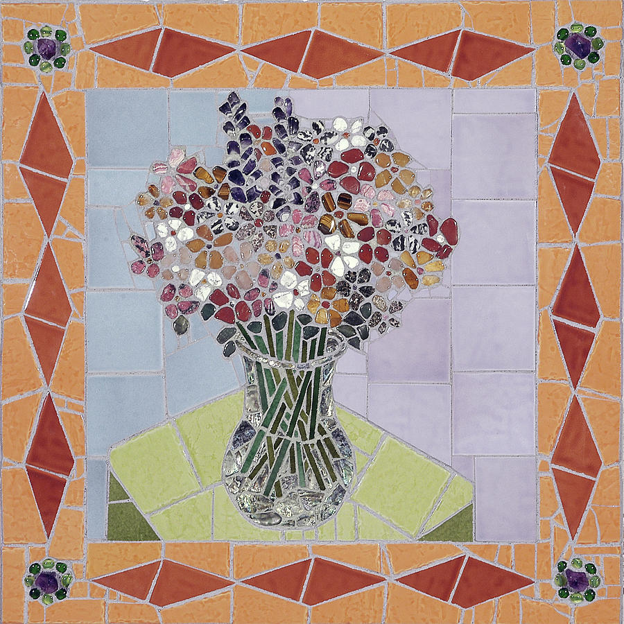 Nature Mixed Media - Floral Study I by Jonathan Mandell Nature Mixed Media - Floral Study I by Jonathan Mandell