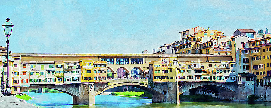 Florence - 30 Painting by AM FineArtPrints