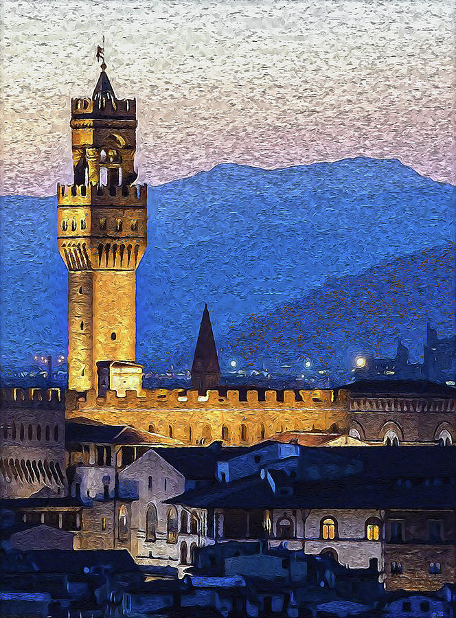 Florence - 45 Painting by AM FineArtPrints