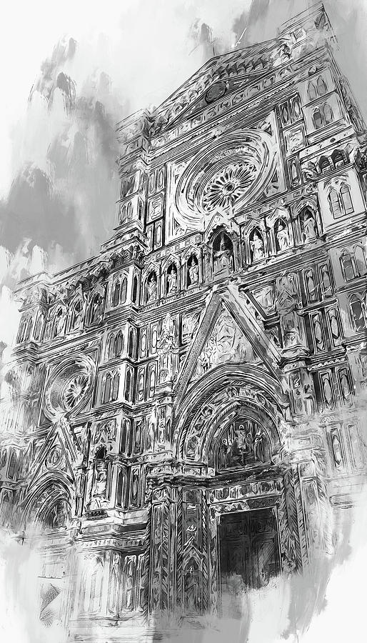 Florence - 53 Painting by AM FineArtPrints