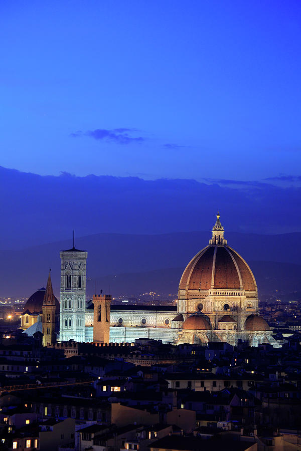 Florence Cathedral At Dusk Photograph by Bruce Yuanyue Bi