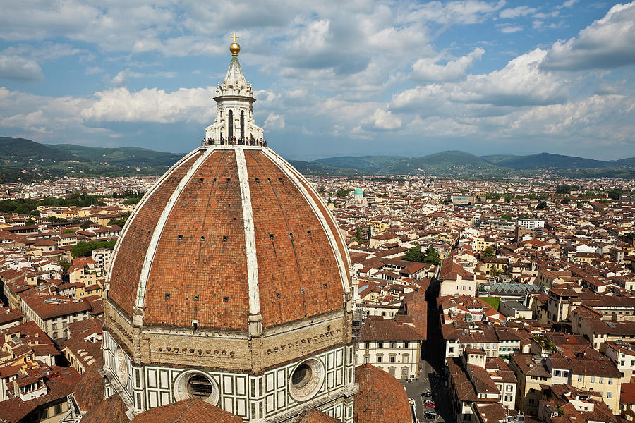 Florence Cathedral Duomo Dome And City Photograph by Richard I'anson ...