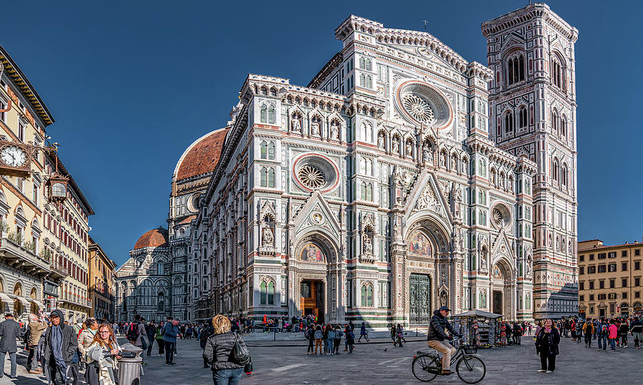Florence Cathedral Photograph by Marcy Wielfaert