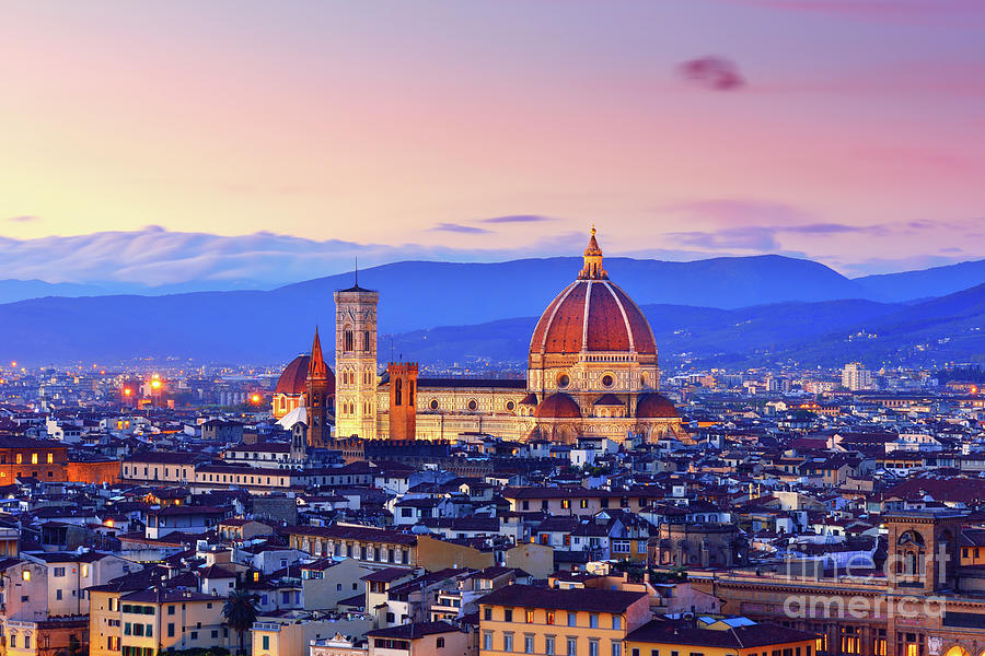 Florence Cityscape And Duomo Santa Photograph by Zorazhuang